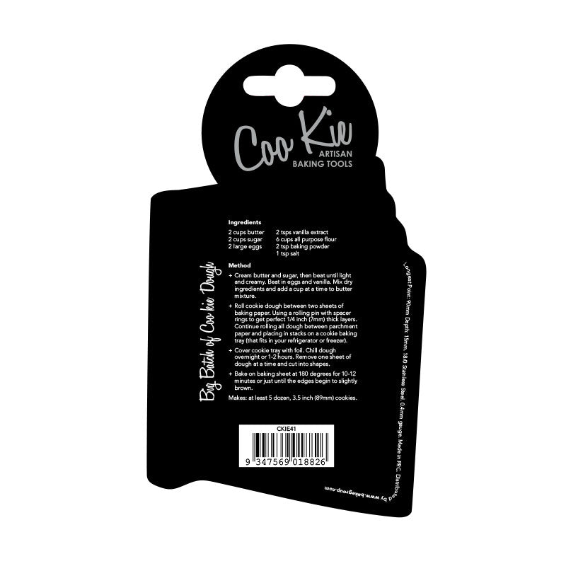 Coo Kie Book Cookie Cutter.