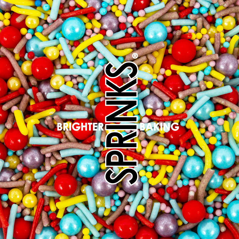 70g Sprinks Sprinkle Mix - Superheroes Unite.