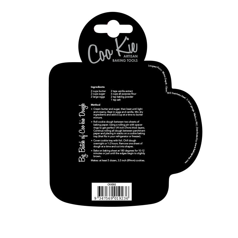 Coo Kie Mug Cookie Cutter.