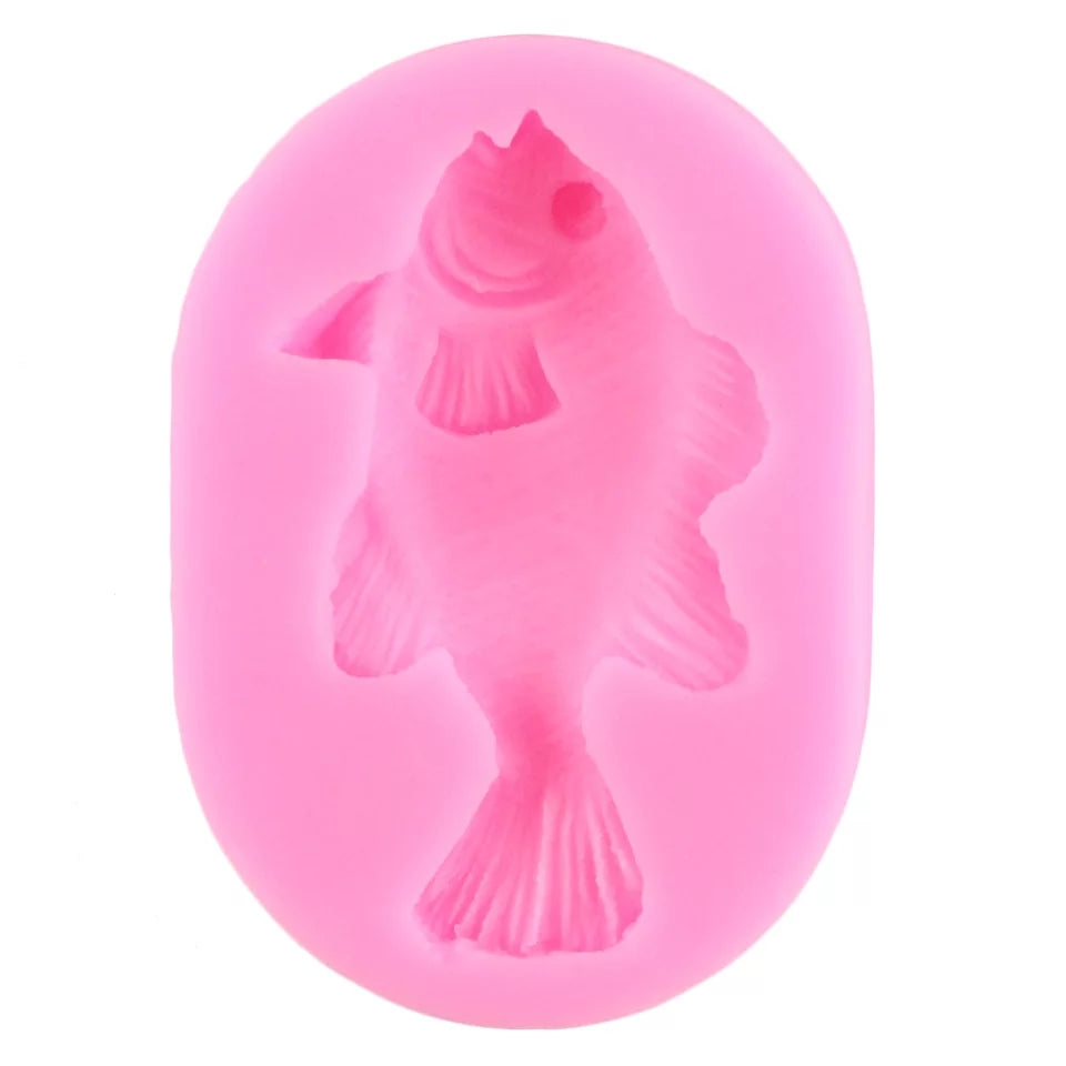 Silicone Mould - Tropical Fish 1 - S56. N/A
