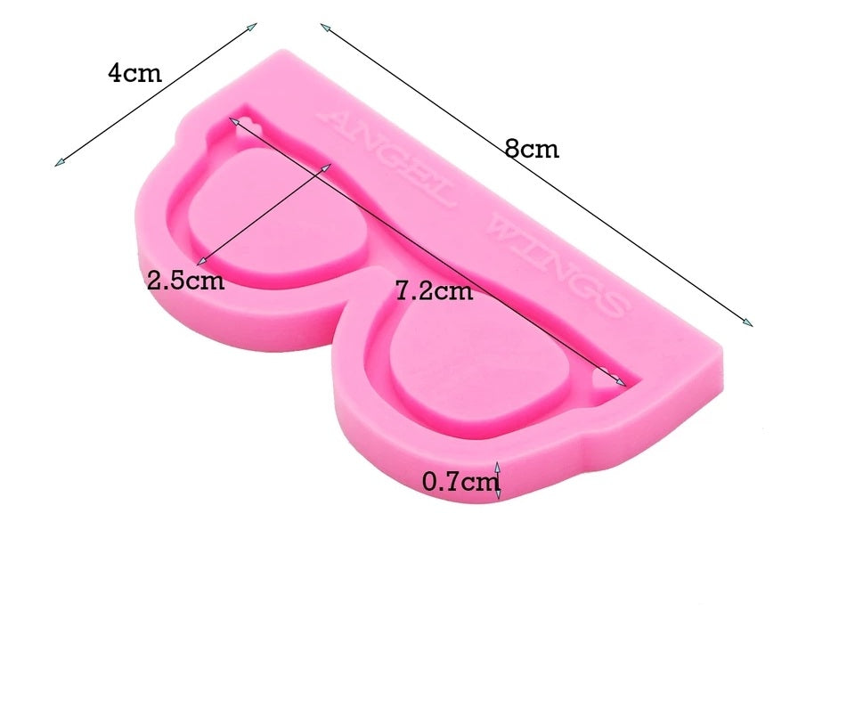Silicone Mould - Glasses - S110.