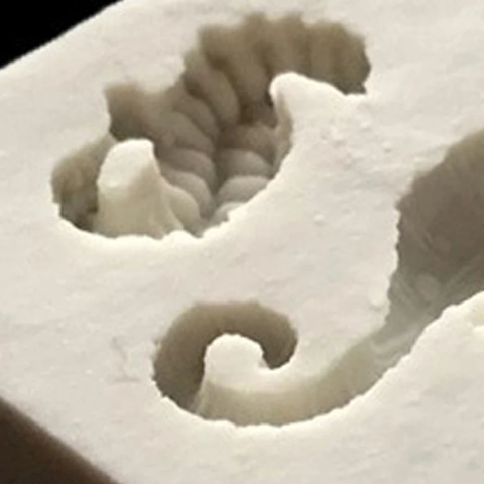 Silicone Mould - 2 x Seahorse Set - S57.