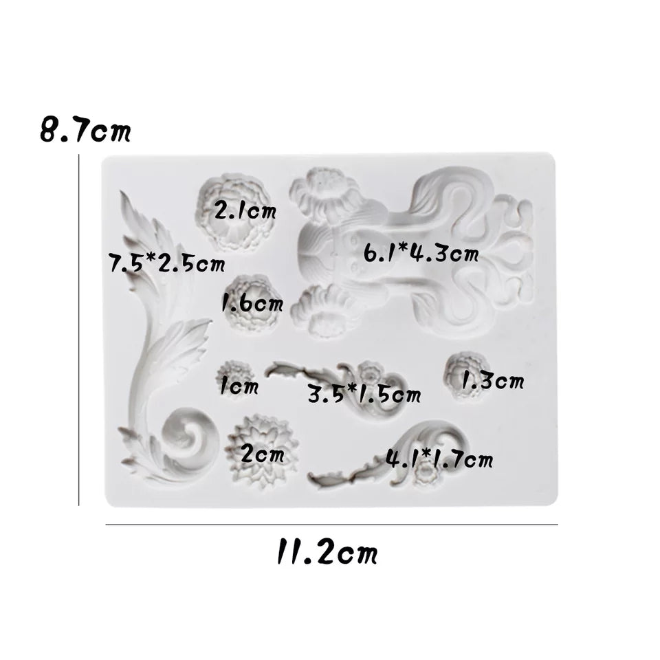 Silicone Mould - Vintage European - S2.