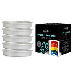 Mondo Pro Ombre / Layer Cake Tins - Set of 5