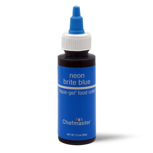65g Chefmaster Liqua-Gel Colour - Neon Brite Blue