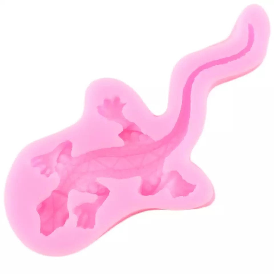 Silicone Mould - Mini Lizard / Gecko - S124.