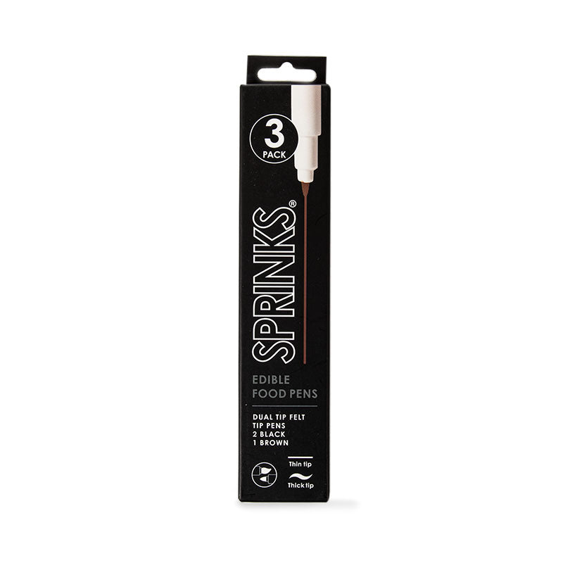 Sprinks Edible Food Pen Set - Essentials Pack (Pack of 3)