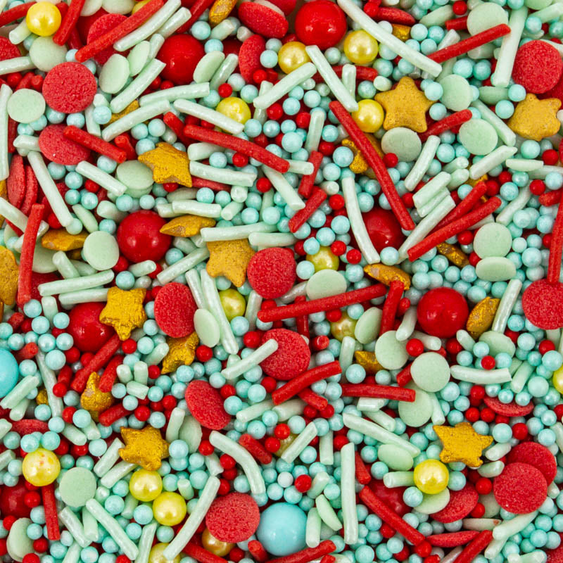 500g Sprinks Sprinkle Mix - Feliz Navidad.