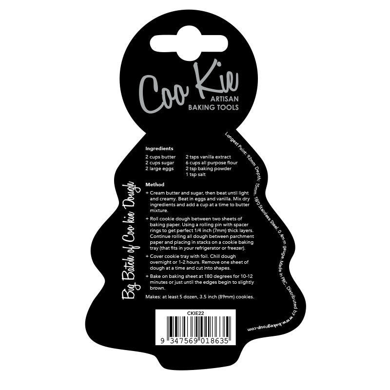 Coo Kie Christmas Tree Cookie Cutter.