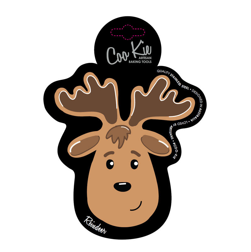 Coo Kie Reindeer Cookie Cutter.