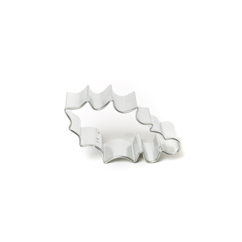 Tinplate Cookie Cutter - Holly Leaf 3.25".
