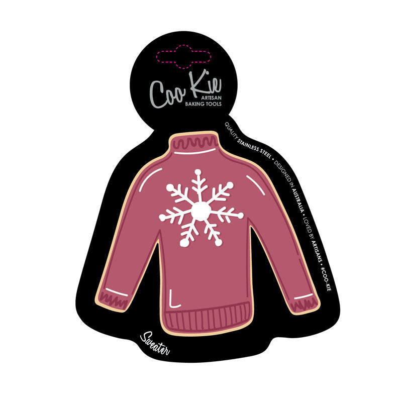 Coo Kie Sweater Cookie Cutter.