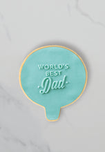 COO KIE Embosser Stamp - Worlds Best Dad
