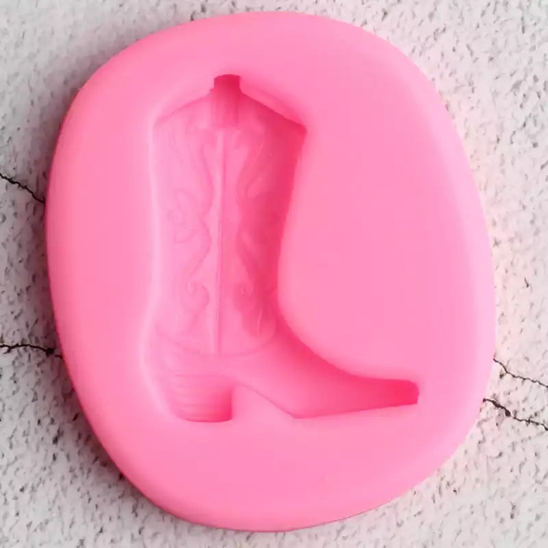 Silicone Mould - Cowboy Boot - S89.
