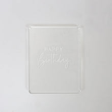 COO KIE Embosser Stamp - Happy Birthday