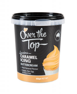 Over The Top Buttercream - Caramel 425g.