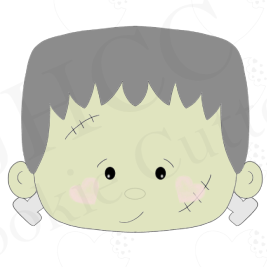 Frankenstein #1 Face Cookie Cutter.