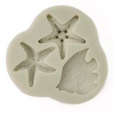 Silicone Mould - Starfish and Fish - S55.