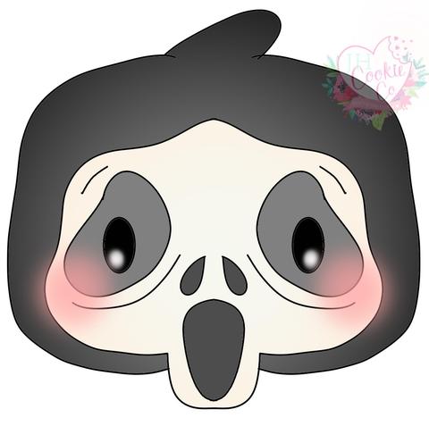 Ghostface Face Cookie Cutter.