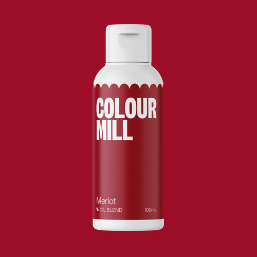 100ml Colour Mill Oil Based Colour - Merlot