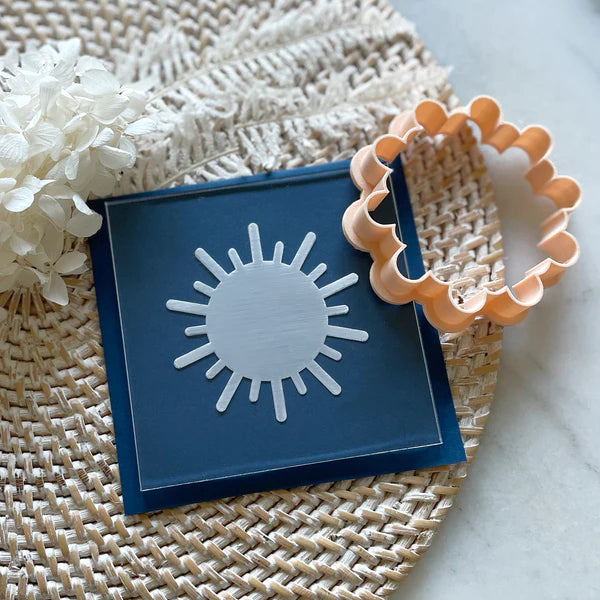 Little Biskut Sun Cutter and Debosser Set.