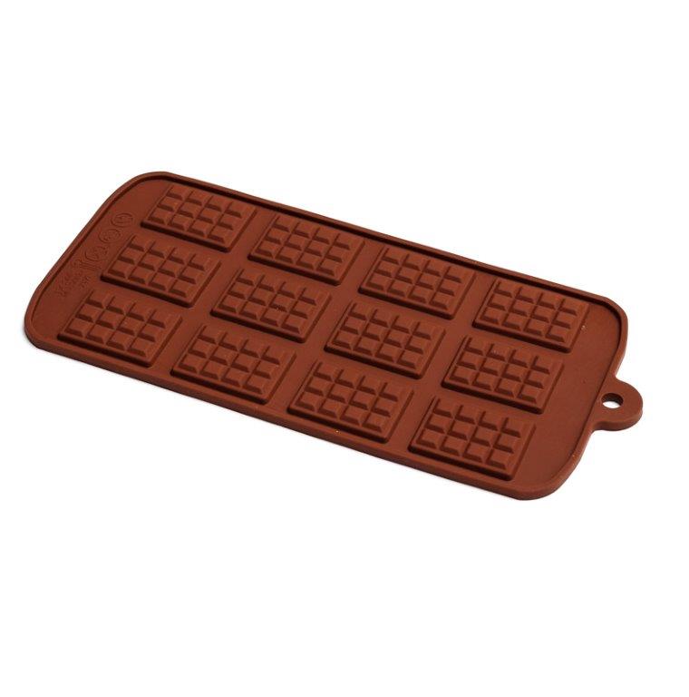 Cake Craft Silicone Chocolate Mould - Mini Chocolate Block.