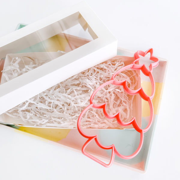 Custom Cookie Cutters - Christmas Tree Bikkie Stacks Cutter.