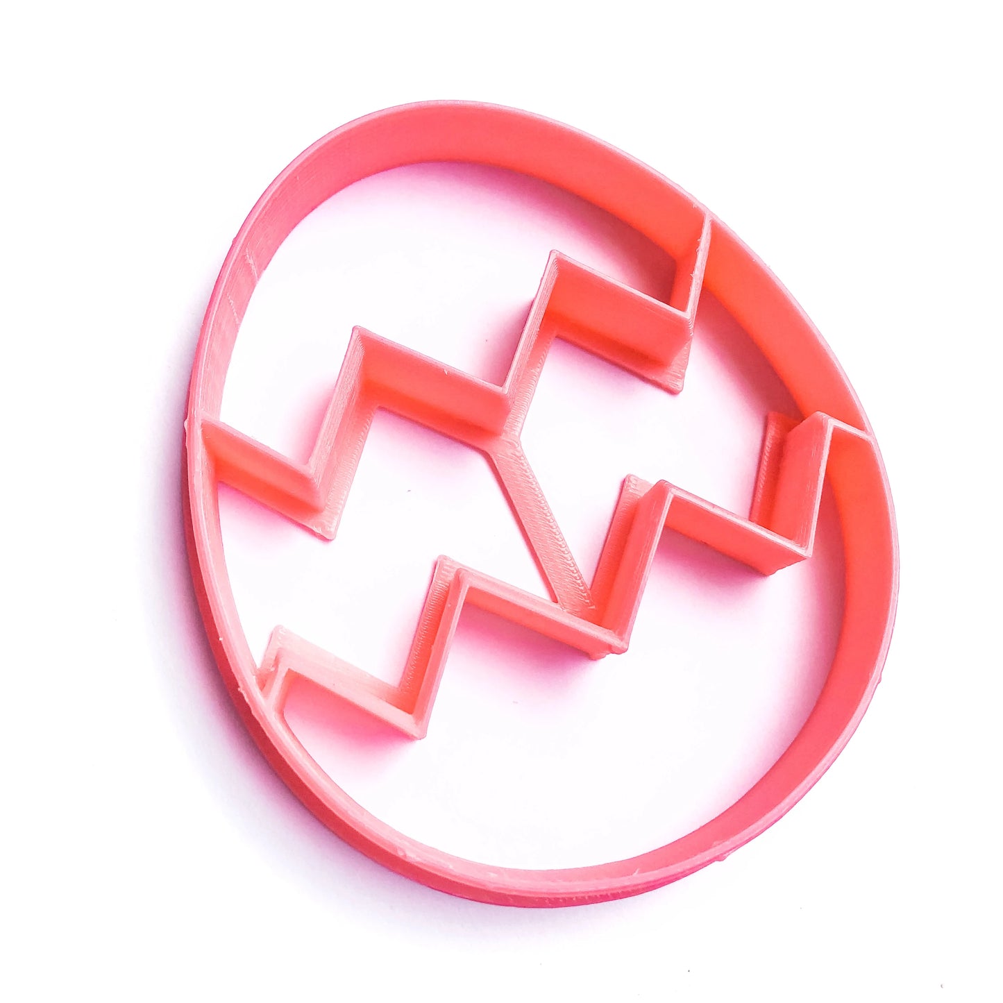 Custom Cookie Cutters - Chevron Egg Geo Cutter