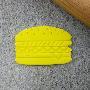 Custom Cookie Cutter - Burger Cutter and Embosser Set