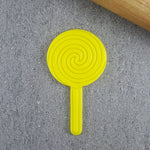 Custom Cookie Cutter - Lollipop Cutter and Embosser Set