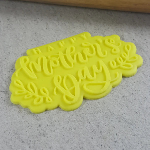 Happy Mothers Day Cutter and Debosser Set.