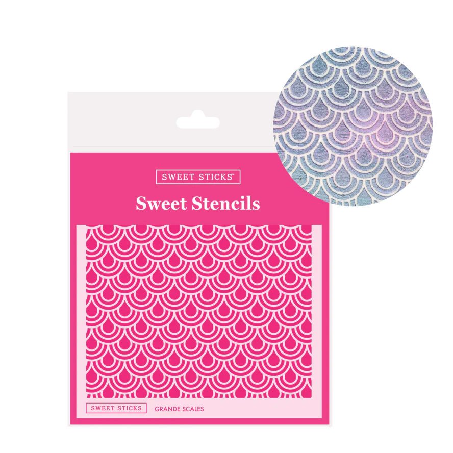 Sweet Sticks Stencil - Grande Scales
