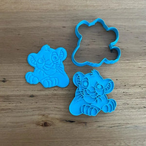 Cookie Cutter Store - Lion King Simba Cookie Cutter & Emboss Stamp *Last One*