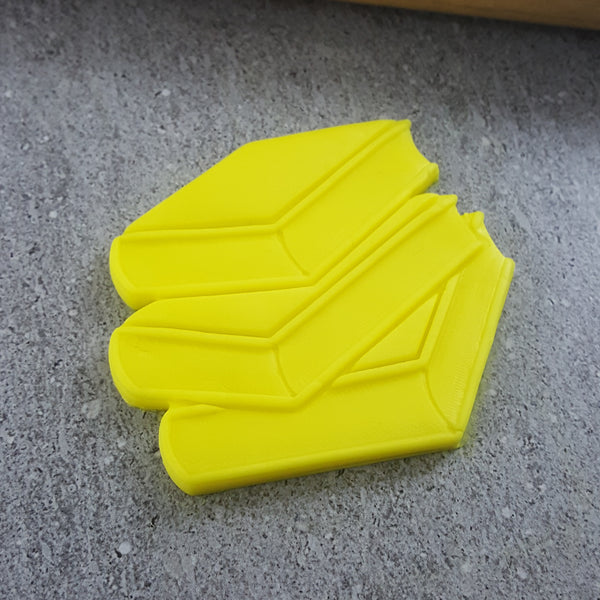 Custom Cookie Cutter - Stack of Books Cutter and Embosser Set.