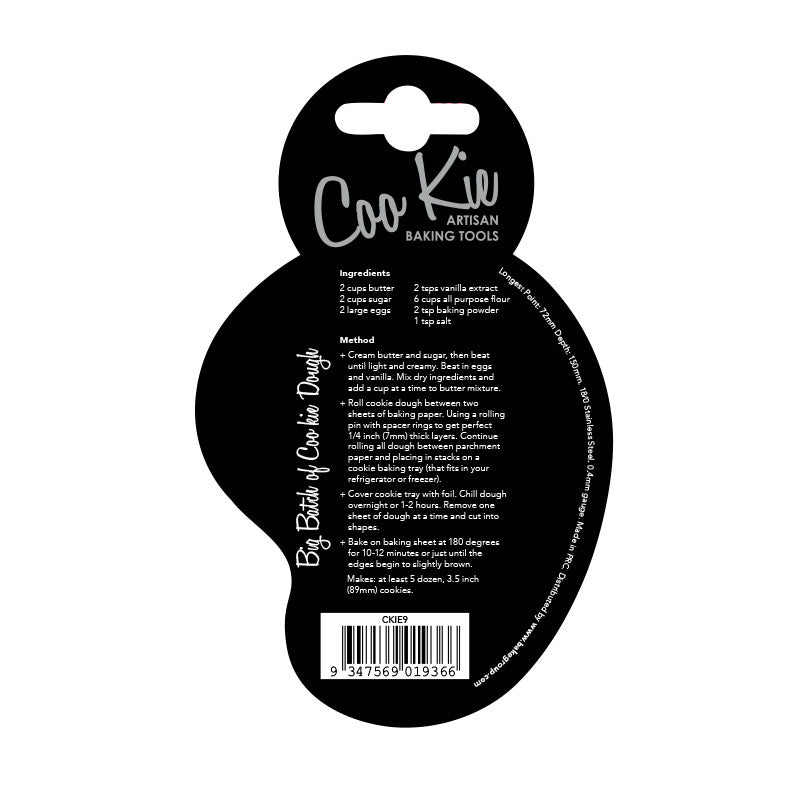 Coo Kie Number 9 Cookie Cutter.