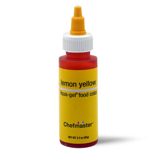 65g Chefmaster Liqua-Gel Colour - Lemon Yellow
