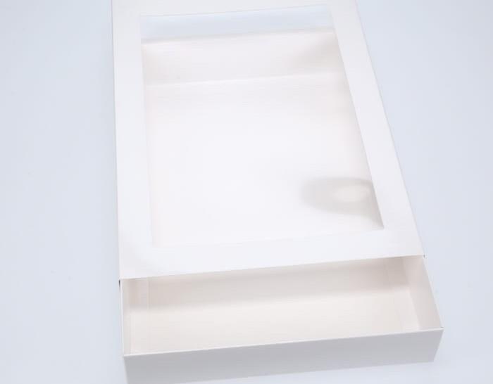 X Large Cookie / Biscuit Box - with slide and clear cover