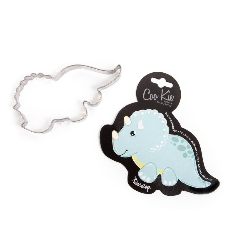 Coo Kie Triceratops Cookie Cutter.
