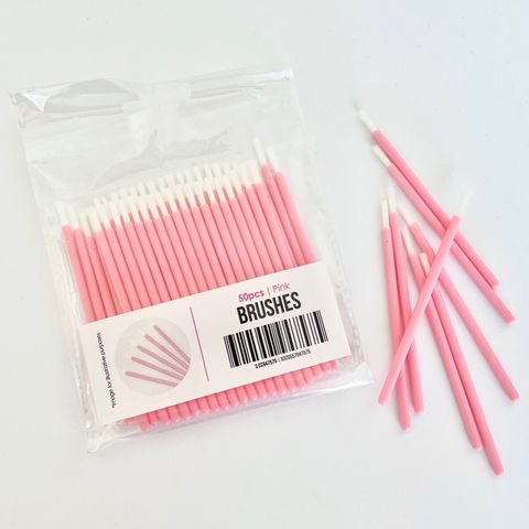 Brushes Pink - 50 PCS