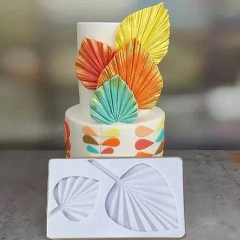 Cake Craft Silicone Mould - Large Palm Leaves