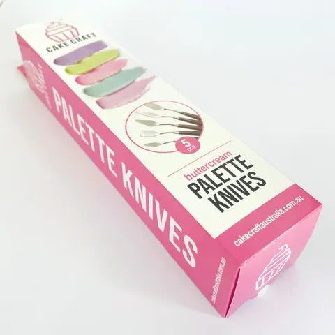 Cake Craft Buttercream Palette Knives - Set of 5