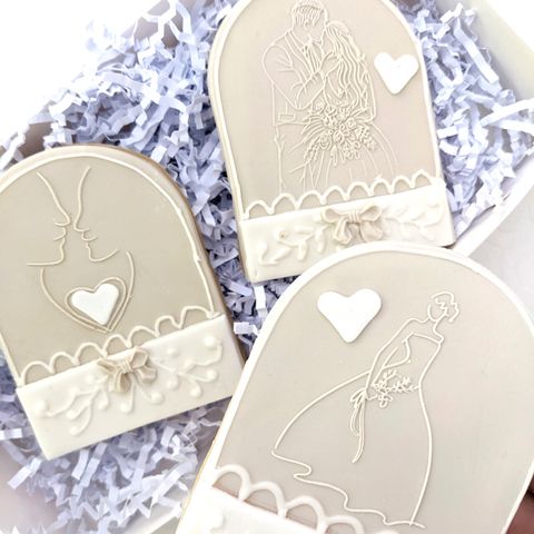 Create-a-Cutter - Wedding Set of 3 Debosser