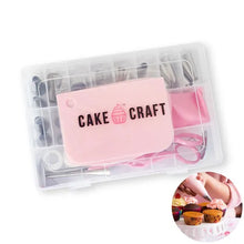 Cake Craft Piping Tip and Tool Set - 36 Piece Set