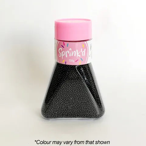 Sprink'd Sugar Balls - Black 2mm 110g.