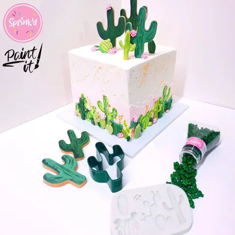 Silicone Mould - Cactus - S343.