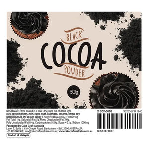 500g Black Cocoa Powder