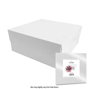 Extended Cake Box - 12inch (30cm) x 12inch (30cm) x 6inch (15cm)