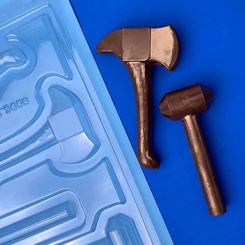 BWB | Hammer and Axe Mould Set of 4 | 3 Piece.