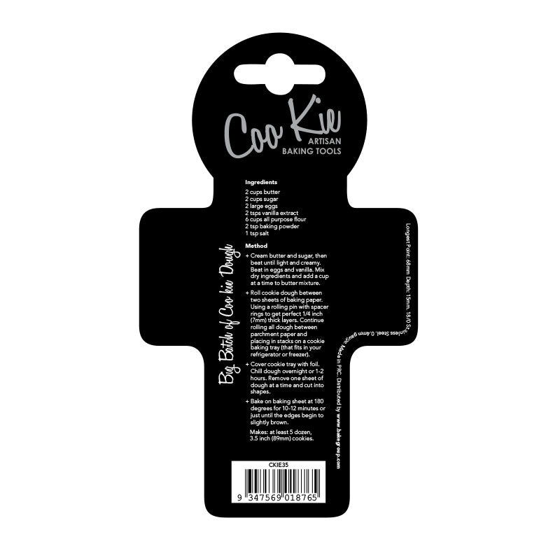 Coo Kie Mini Cross Cookie Cutter.