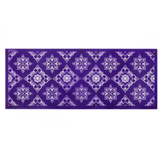 Fine Mesh Stencil - Moroccan Ceramic 45cm